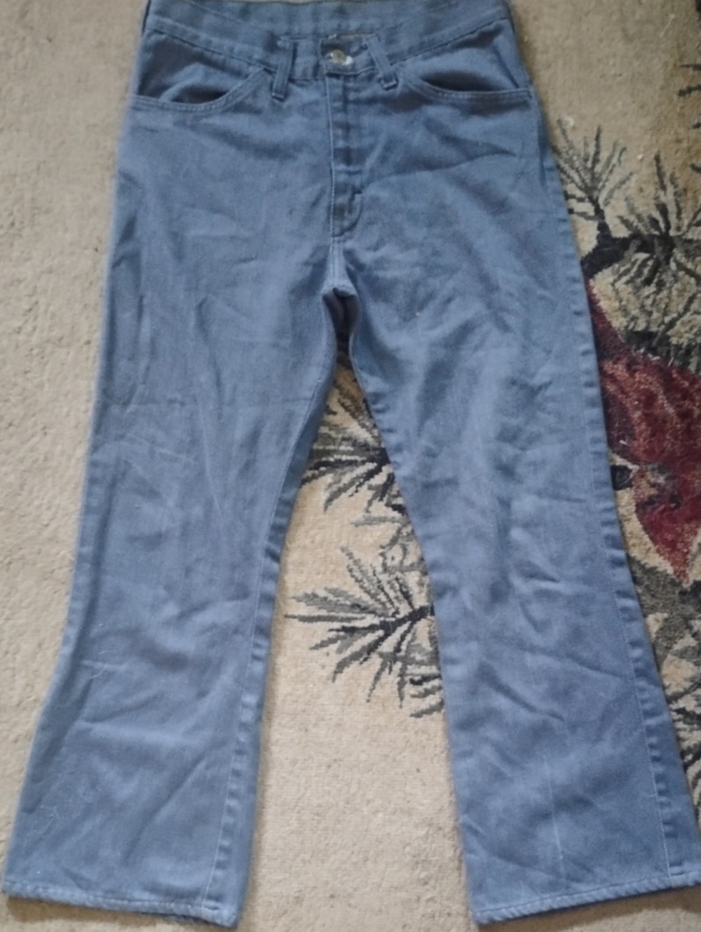 Vintage 1970s Flare Denim Jeans